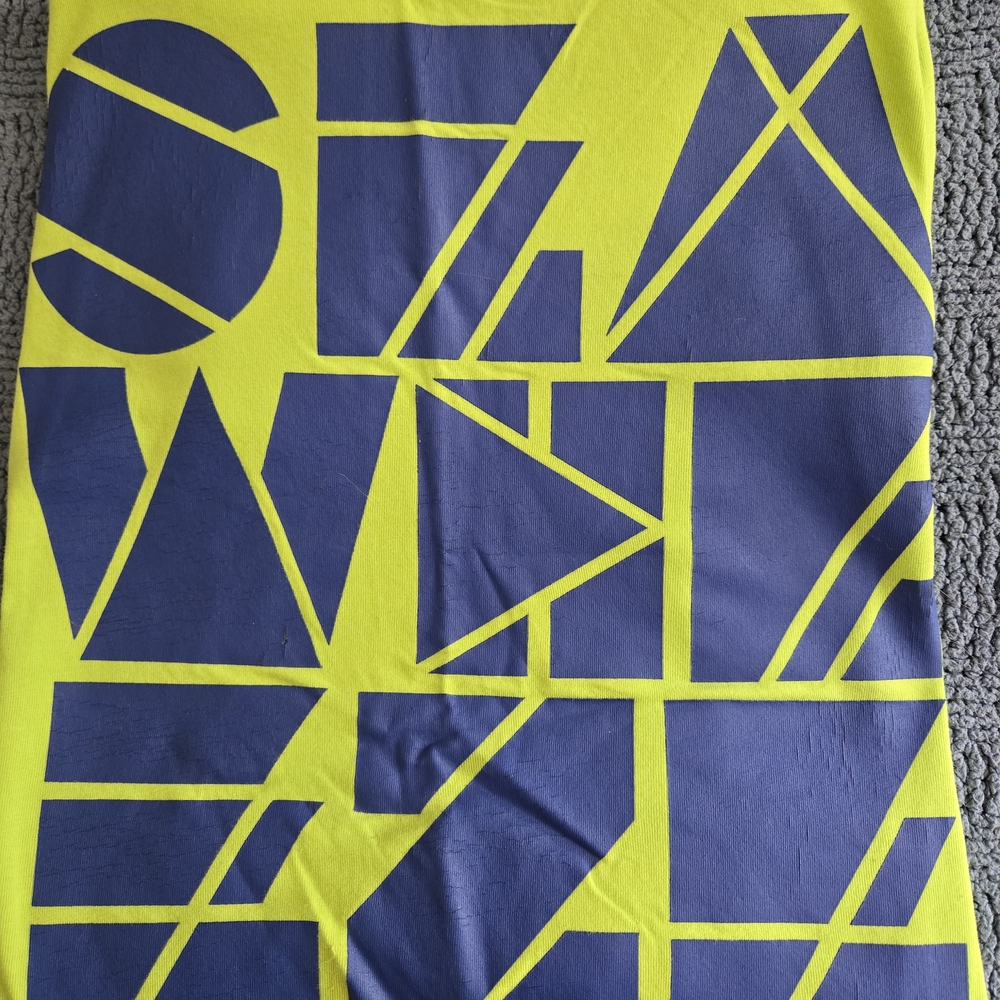 Lululemon Seawheeze Neon Green Race Love T-shirt